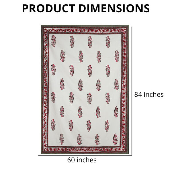 Jaipur Handstempeldruck, Tischdecke, Sternmuster image number 3