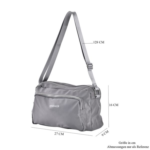 Wasserdichte Umh&auml;ngetasche, Khaki image number 7