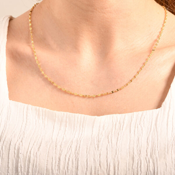 925 Silber vergoldetKette ca. 60 cm ca. 4,30g image number 1