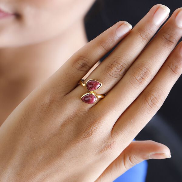 Norwegischer Thulit-Ring - 5,07 ct. image number 3