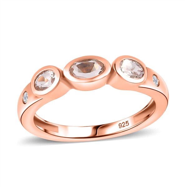 AA Morganit Ring, ca. 0,75 ct image number 4