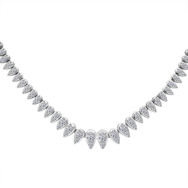 LUXURIANT SGL zertifizierte SI-GH Labor Diamant Halskette, 40,5 cm - 5 ct.