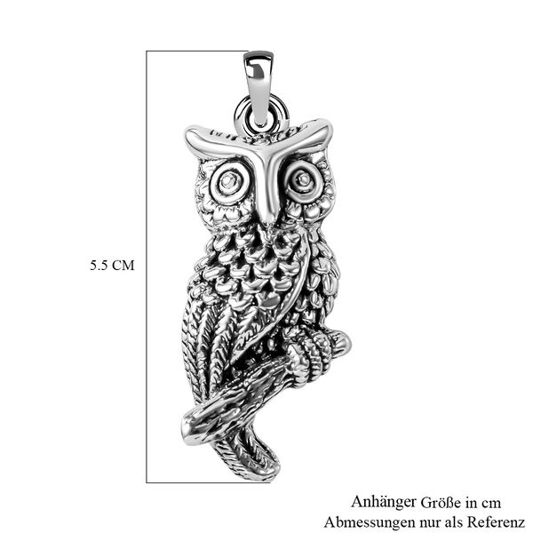Elektroform Eulen Anhänger image number 4