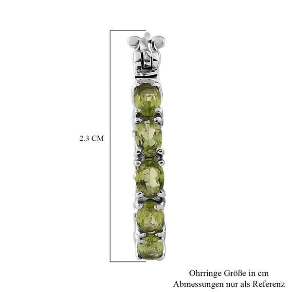 Peridot Inside-Out-Creolen image number 5