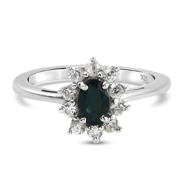 Grandidierit und Zirkon Ring - 0,88 ct.