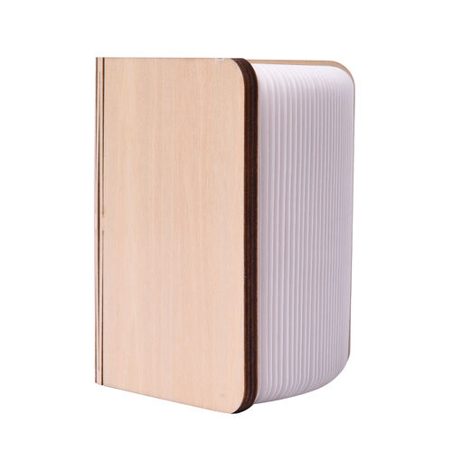 Batteriebetriebene Buchlampe, Farbwechsel, USB - betrieben, 500mAh - Batterie inkl., MDF und Papier image number 0