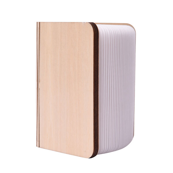 Batteriebetriebene Buchlampe, Farbwechsel, USB - betrieben, 500mAh - Batterie inkl., MDF und Papier image number 0