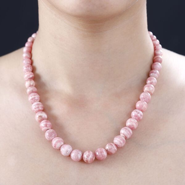 Rhodochrosit Halskette, 45 cm - 340 ct. image number 8