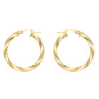 375 Gold Ohrringe ca. 1,38g