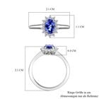 AA Tansanit und Moissanit Ring - 0,95 ct. image number 6