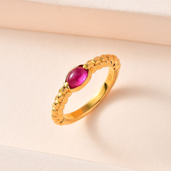 Afrikanischer Rubin-Ring - 0,68 ct. image number 2