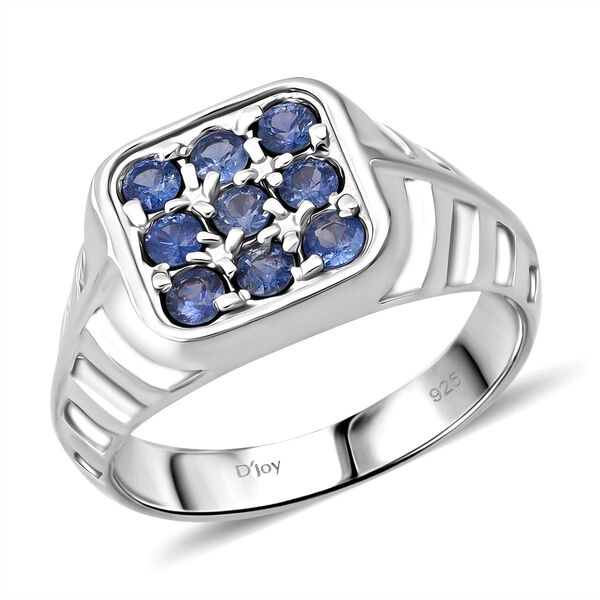 D'Joy AA Ceylon-Saphir Ring 925 Silber rhodiniert (Größe 20.00) ca. 0,81 ct image number 3