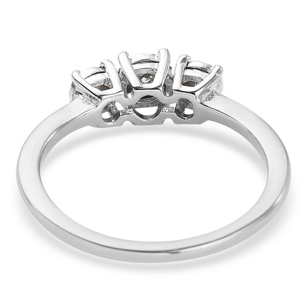 Diamant-Ring, 925 Silber platiniert image number 6