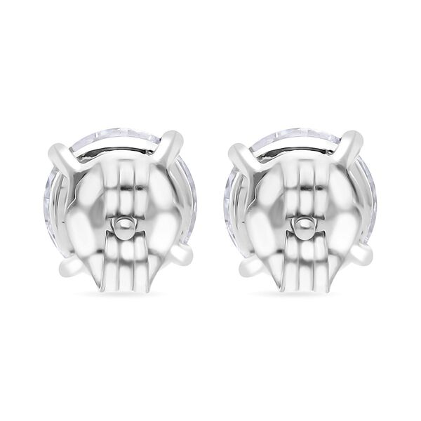 LUXURIANT IGI zertifizierte D-IF Labor Diamant Ohrringe in 950 Platin - 2 ct. image number 5