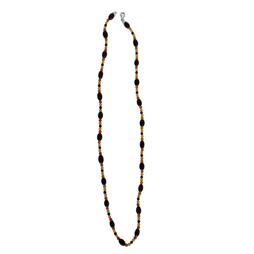 Bernstein Halskette ca. 60 cm 925 Silber ca. 40,05 ct. image number 0