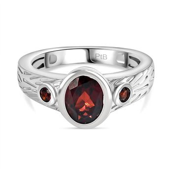 Roter Granat-Ring - 1,59 ct.