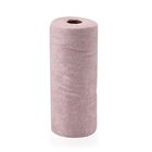 Wiederverwendbare Abreiß-Mikrofaser-Handtuchrolle - 30x30cm, 30 Tücher/Rolle, 180gsm, Rosa