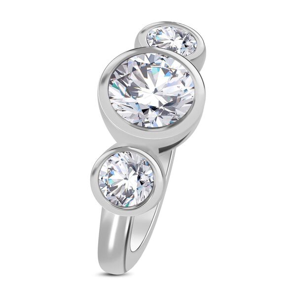 Moissanit Ring - 2,72 ct. image number 2