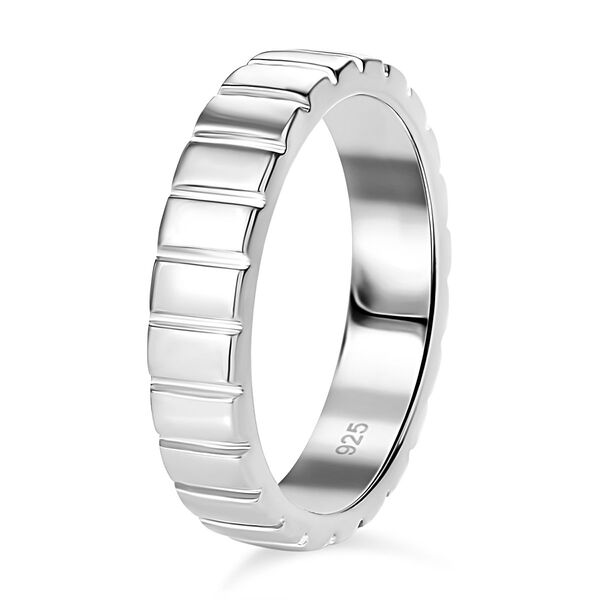 925 Silber rhodiniertRing (Größe 18.00) ca. 4,95g image number 5