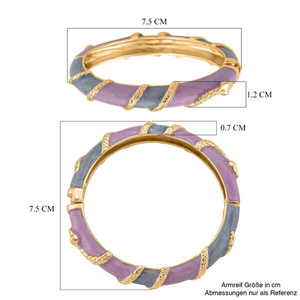 emailliert Armreif ca. 19 cm ca. 30,50g image number 7