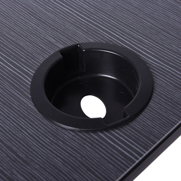 Multifunktionaler Klapptisch mit Becher-, Tablet- und Kartenhalter, Schwarz&nbsp; image number 5