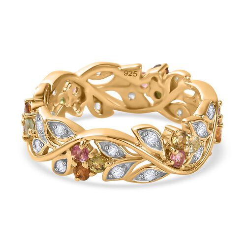 ALLORO AA Multi-Turmalin und Zirkon-Ring - 0.97 ct. image number 0