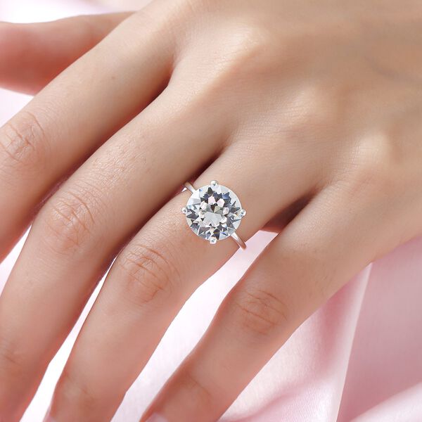 Wei&szlig;er Kristall-Ring - 5,23 ct. image number 3