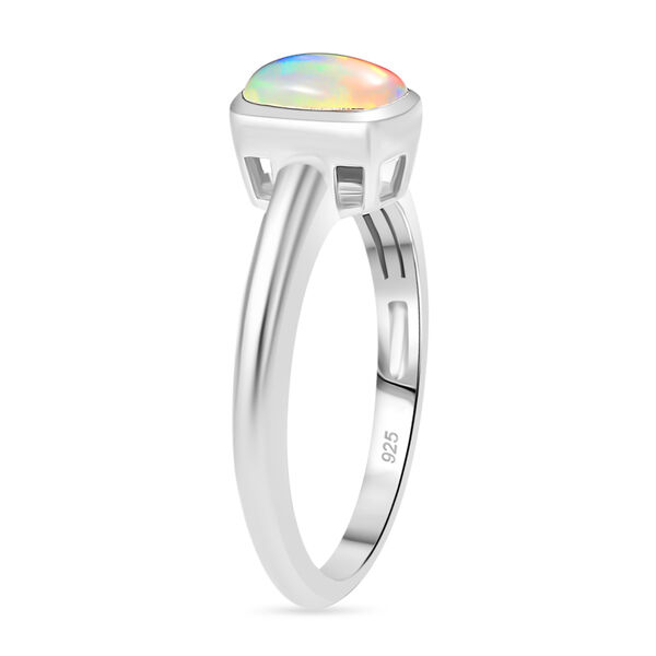 AA natürliches, äthiopisches Welo Opal-Schmuckset, 925 Silber rhodiniert - 1,89 ct. image number 4