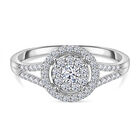 LUXURIANT DIAMOND - Lab Grown Diamant  SI/G-H Ring 417 Gold (Größe 17.00) ca. 0.75 ct