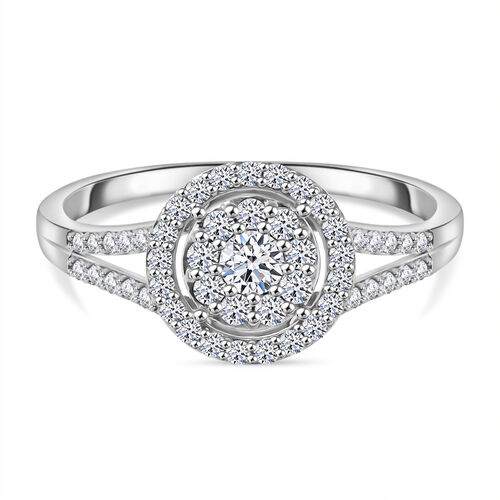 LUXURIANT DIAMOND- SI Labor Diamant Ring in 417 Weißgold- 0,75 ct. image number 0
