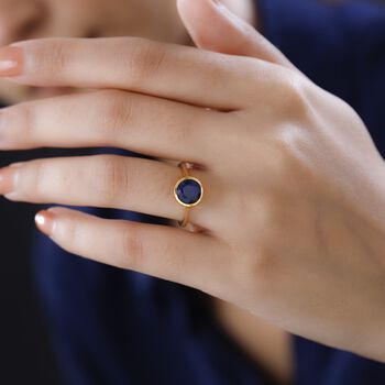 Masoala Saphir (Fissure gef&uuml;llt) Ring - 2,77 ct.