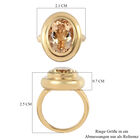 Citrin Ring 925 Silber vergoldet  ca. 5,40 ct image number 6
