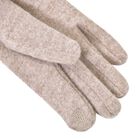 LA MAREY Kaschmirwolle Handschuhe mit Kunstfell Bordüre image number 5