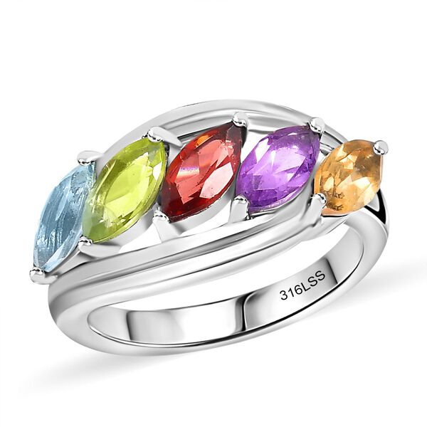 Multi-Edelstein-Ring - 1,98 ct. image number 4