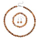 Bild Jasper Schmuckset Reiner Edelstahl ca. 286.00 ct.
