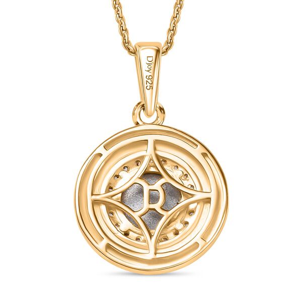 D'Joy Aurora Mondstein und Zirkon Anhänger - 2,61 ct. image number 5