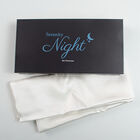 SERENITY NIGHT: Kissenbezug aus 100% Maulbeerseide, Elfenbeinfarben  image number 4