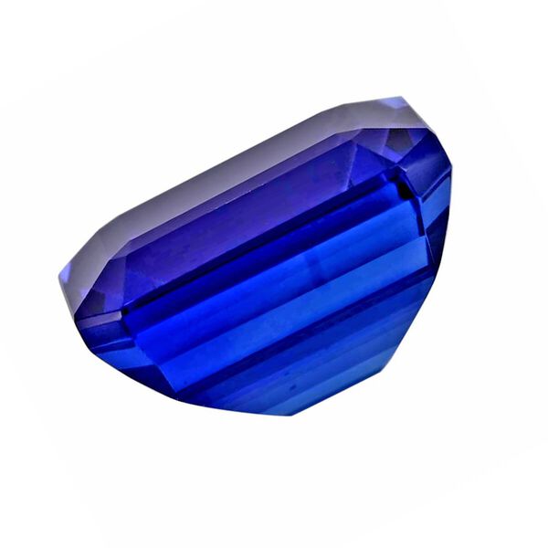 AAAA Tansanit ungefasster Edelstein, Oktagon- und Facettenschliff - 52,26 ct. image number 2
