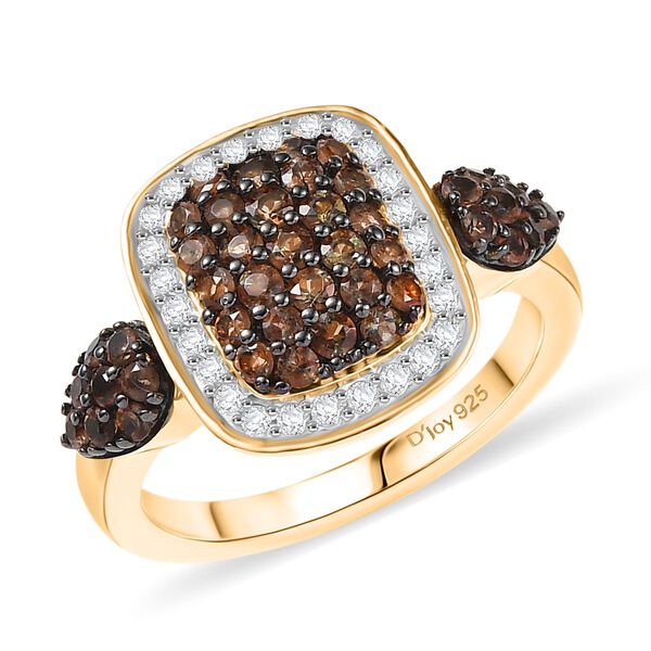 D'Joy AA Andalusit und Zirkon Ring - 1,29 ct. image number 4