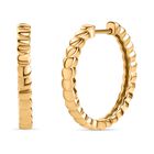 Rundsegment-Design, 925 Silber Gelbgold Vermeil