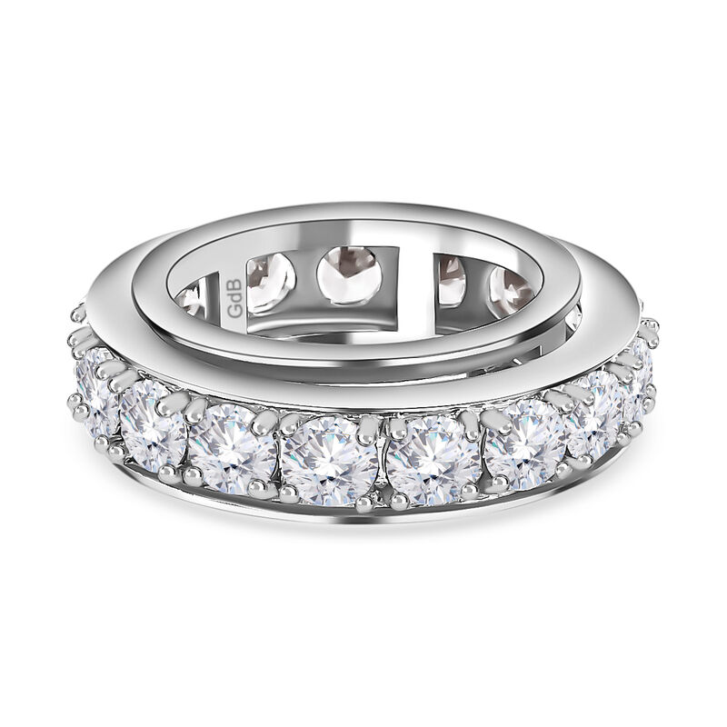 DIAMOON Zirkonia Eternity Anti-Stress Spinning Ring image number 0