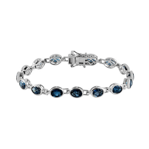 London Blau Topas-Armband, 20 cm - 15,01 ct. image number 0