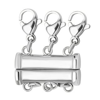 Evertrue - Stufenschloss mit drei Reihen, 316L Edelstahl, ca. 6,40g