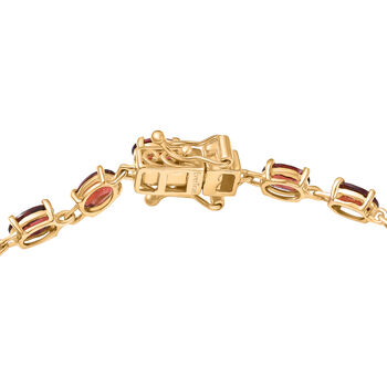 EverTrue rotes Granat 19cm Armband - 11,49 ct.