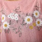 T-Shirt mit Blumen-Stickerei, Rosa, Einheitsgröße  image number 8