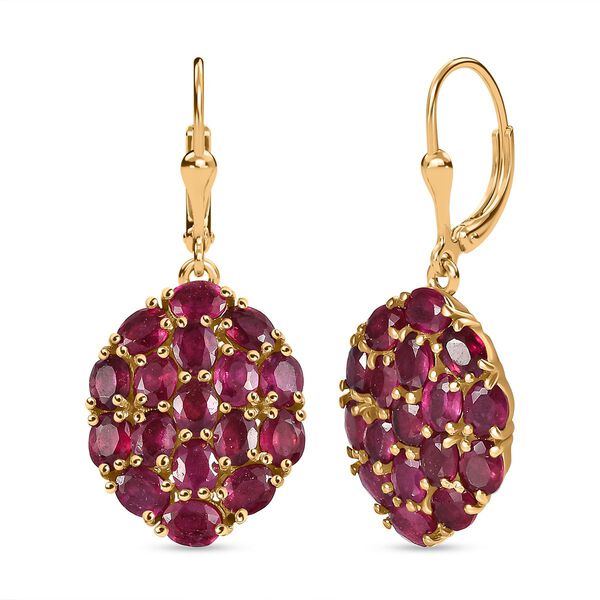 Afrikanische Rubin-Ohrringe - 8,40 ct.
