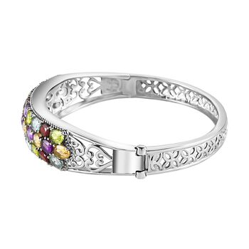 Multi Edelstein Armreif, 19 cm - 14,69 ct.