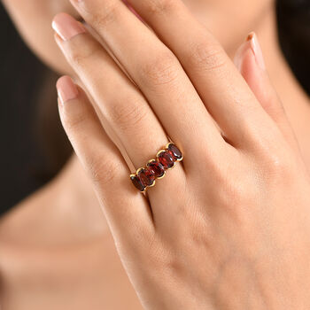 EverTrue Mosambik Granat Ring - 4,54 ct.