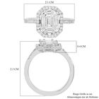 RHAPSODY - Diamant-Ring, IGI zertifiziert VS E-F, 950 Platin (Größe 17.00) ca. 1,00 ct image number 5