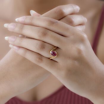 AA afrikanischer Rubin-Solit&auml;r-Ring - 2,08 ct.